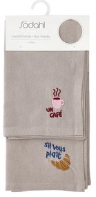 Bawełniane ścierki zestaw 2 szt. 50x70 cm Bistro – Södahl