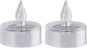 Solarny LED świeczki tealight FLARNIS, zestaw 2 szt.