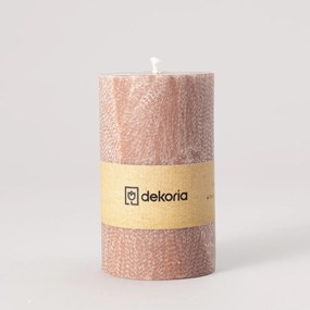 Świeca zapachowa palmowa walec Old Pink