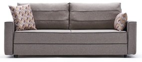 Jasnobrązowa rozkładana sofa 215 cm Ece – Artie