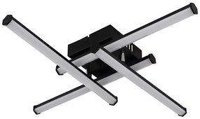 Globo 67342-24 - LED Plafon KIRINA LED/24W/230V 3000K czarny