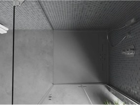 Mexen Amon brodzik kwadratowy SMC 80 x 80 cm, szary - 4F618080