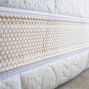 Średnio twardy/miękki piankowy materac dwustronny 90x200 cm BIOGREEN stretch T3 – Materasso