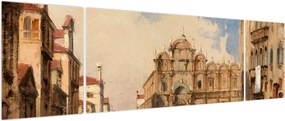 Obraz - Jules-Romain Joyant, The Scuola di San Marco, Venice, reprodukcje (170x50 cm)