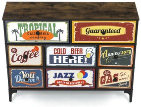 Komoda Vintage, 103 x 30 x 78 cm
