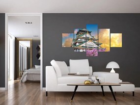 Obraz - Zamek Osaka (125x70 cm)