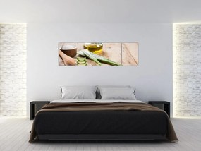 Obraz - Aloes (170x50 cm)