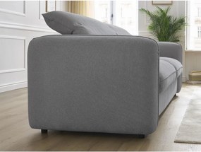 Ciemnoniebieska sofa 216 cm Achille – Bobochic Paris