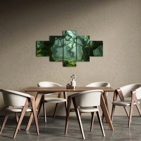 Obraz - Las porośnięty mchem (125x70 cm)