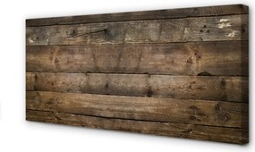 Zdjęcie na płótnie Ściana Z Naturalnych Desek