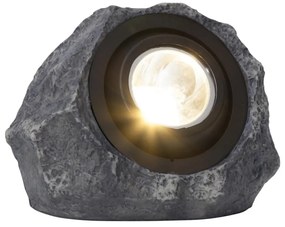 Solarna lampa ogrodowa LED Star Trading Rocky, wys. 16 cm