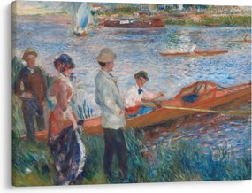 Obraz - Auguste Renoir, Oarsmen at Chatou, reprodukcje (70x50 cm)