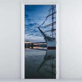 Fototapeta na drzwi - Żaglówka (95x205cm)