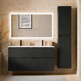 Badmöbel Set VIREO 120 cm mit Doppelwaschbecken