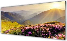 Panel Szklany Panorama Górskiej Hali