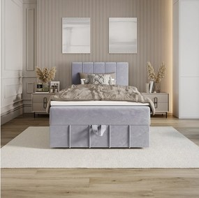 Łóżko kontynentalne BAHAMA 100x200 Monolith 70