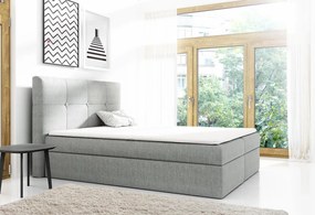 Łóżko kontynentalne Mifbox 200x200 - 44 kolory