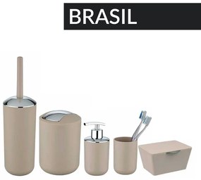 Pojemnik na szczotkę BRASIL  + szczotka WC, WENKO