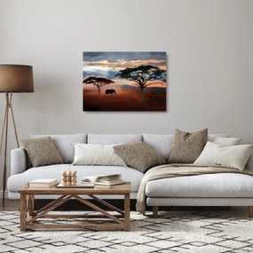 Obraz na szkle - Park Narodowy Serengeti, Tanzania, Afryka (70x50 cm)