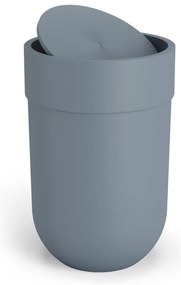 Niebieski plastikowy kosz na śmieci 6 l Touch – Umbra