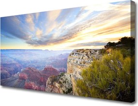 Obraz canvas Surowy Pejzaż Skalistego Brzegu