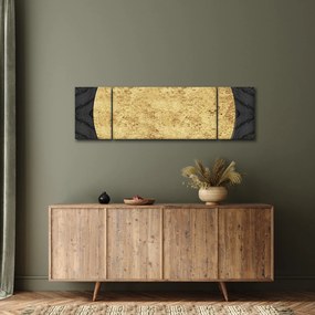 Obraz - Złota struktura N⁰2 (170x50 cm)