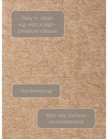 Dywan odpowiedni na zewnątrz w beżowo-śmietankowym kolorze 120x170 cm Duet Kona – NORTHRUGS