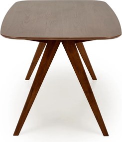 Nierozkładany stół z fornirowanym blatem Miguel Halmar