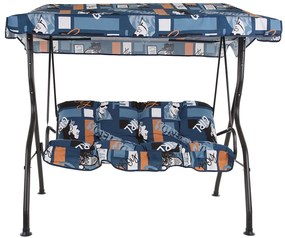 Poduszki z daszkiem na huśtawkę 130 cm Luna / Kate F004-01LB PATIO