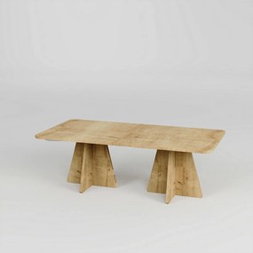 Stolik konferencyjny Double Mushroom Sapphire Oak