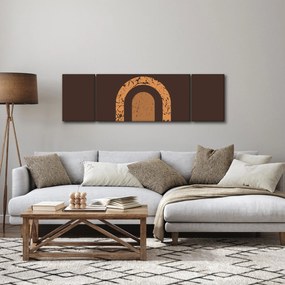 Obraz - Pomarańczowe łuki N⁰3 (170x50 cm)