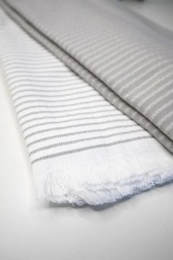 Ręczniki kuchenne LINES, 2 szt Szary Zestaw (2szt., 45x70 cm)