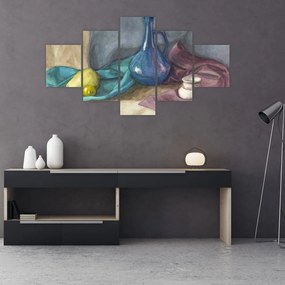 Obraz - Malowana martwa natura (125x70 cm)