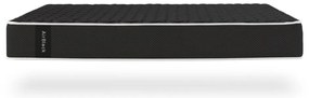 Twardy piankowy materac 100x200 cm Air Black – Moonia
