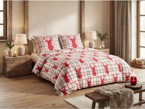 PrzytulneMieszkanie.pl PrzytulneMieszkanie.pl Pościel z bawełny Renforcé KITZBUHL wzorzysta Rozmiar pościeli: 80 x 80 cm | 135 x 200 cm