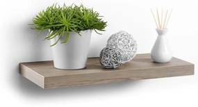 Półka wisząca na ścianę z MDF, dł. 50 cm