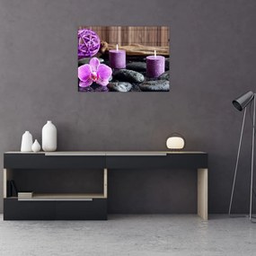 Obraz na szkle - Relaks (70x50 cm)