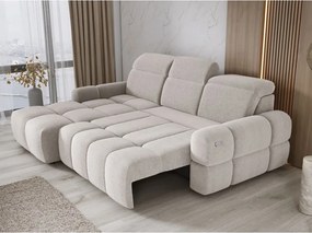 Narożnik MATEO S Wolnostojący Lewostronny Tkanina Memphis 01 kolor Beżowy WERSAL