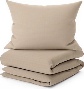 PrzytulneMieszkanie.pl PrzytulneMieszkanie.pl Pościel z kory DENYX jasnobrązowa Rozmiar pościeli: 70 x 90 cm | 140 x 200 cm