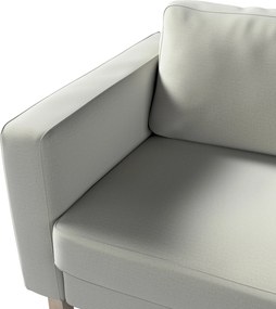 Pokrowiec na sofę Karlstad rozkładaną kolor zielony tkanina welwetowa