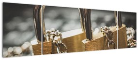 Obraz dwóch zamków (170x50 cm)