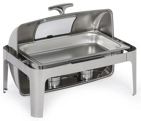 Brytfanna z pokrywą roll-top z okienkiem, 635 x 425 x 440 mm, 9 l