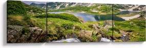 Obraz - Widok na górę Riła (170x50 cm)