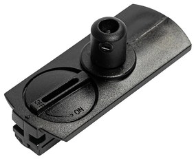 Design hanglamp zwart incl. rail adapter 1-fase - Iconic Tubo Nowoczesny Oswietlenie wewnetrzne