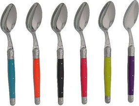 Zestaw 6 łyżek stołowych Laguiole Tonic Mix - Jean Dubost