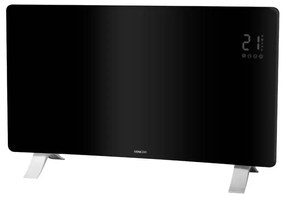 Sencor - Inteligentny elektryczny konwektor 1200/2400 W, 230 V, IP24, Wi-Fi, czarny