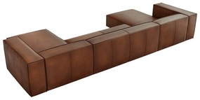 Koniakowy skórzany narożnik (w kształcie litery "U") Madame – Windsor &amp; Co Sofas