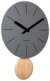 Wahadłowy zegar ścienny ø 30 cm Arlo – Karlsson