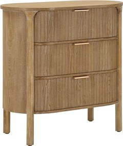 Komoda z Szufladami VKH753, Brązowy, 80,5x47x82 cm, Kendra Home