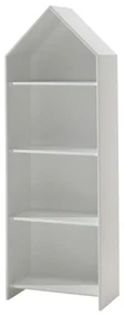 Biały regał w kształcie domku Vipack Casami, 57x171 cm